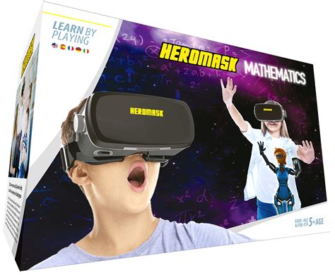 Buy VR Headset + Maths educational games [times tables subtraction…] for kids 5 6 7 8…12 years ...