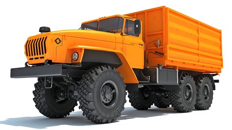 URAL Civilian Truck Off Road 6x6 Vehicle – 3D Horse