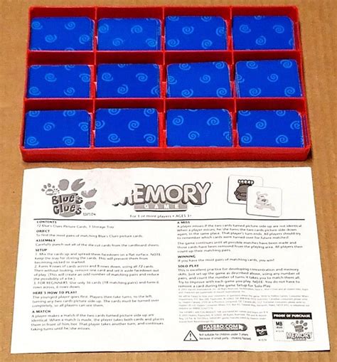 Blue's Clues Memory Game COMPLETE | #1868953640