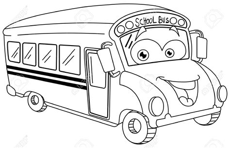 Dibujos De Bus Para Colorear