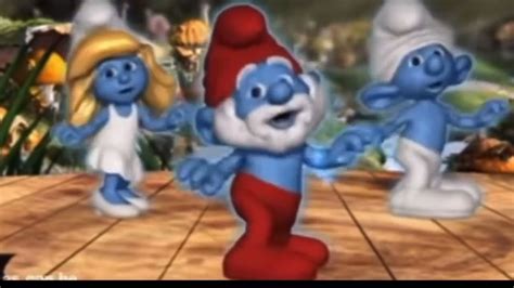 moves like jagger smurf dancing meme - YouTube