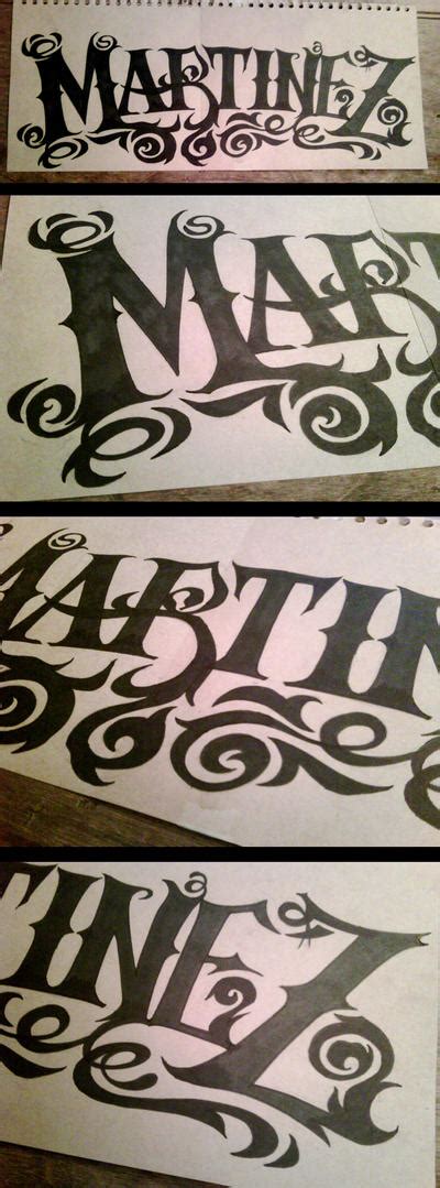 Martinez tattoo logo by naasson on DeviantArt