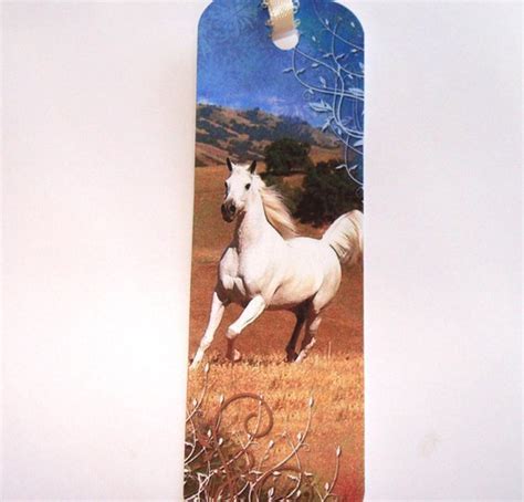 Horse Bookmarks Set of 8 Variety Horses Book