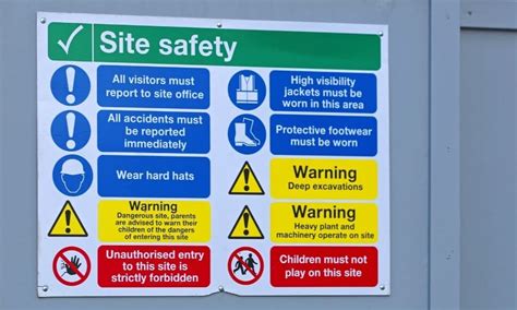 The Importance Of Safety Signs On Construction Sites | TTFS