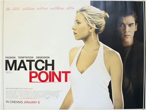 Match Point - Original Cinema Movie Poster From pastposters.com British ...