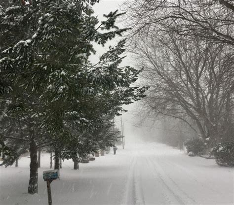 Thundersnow, With Sounds of Thunder During Snowstorm, Startles ...