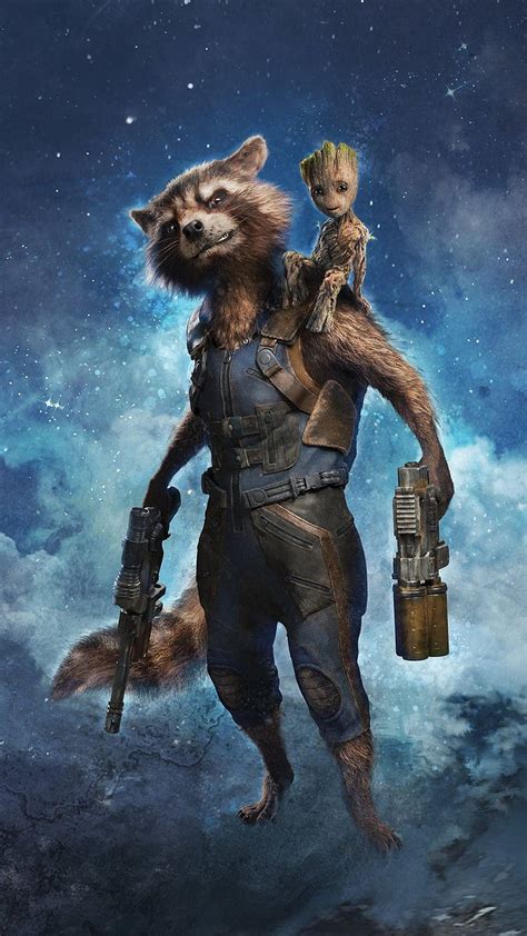 Update 117+ groot and rocket wallpaper - vova.edu.vn