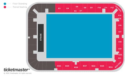 Standing Seating Plan - Eco-Power Stadium