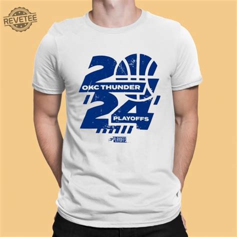 Okc Thunder Playoffs 2024 T Shirt Unique Okc Thunder Playoffs 2024 ...