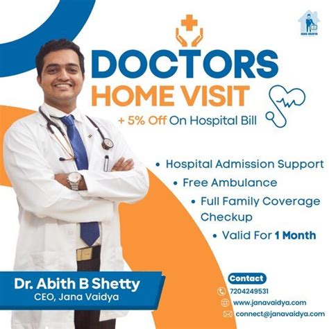 Jana Vaidya Doctor Home Visits in Bangalore – Janavaidya