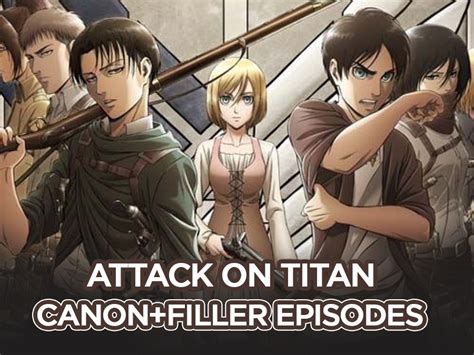 Attack On Titan Filler List【Episode Guide】 | Anime Filler List