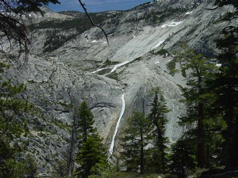 Pywiack Cascade - Hidden Falls in Tenaya Canyon in Yosemite