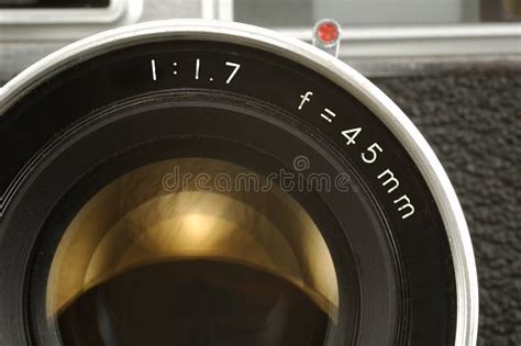 Old Photo Camera Lens stock image. Image of studio, zoom - 3362385