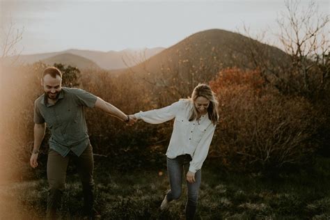 Craggy Gardens Sunrise Engagement Session | Asheville, NC ...