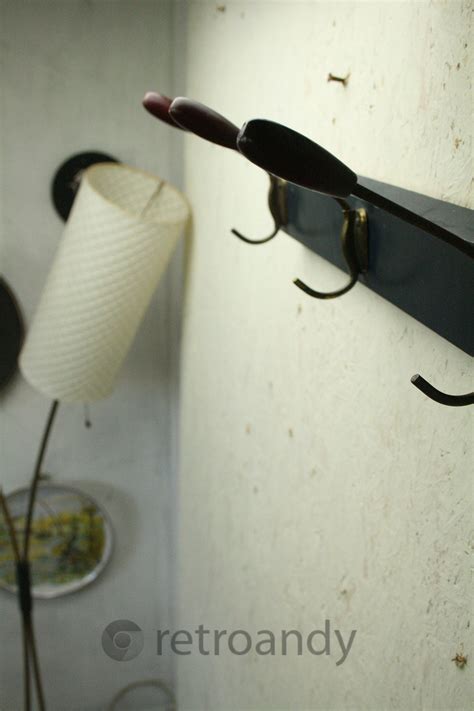 vintage set of coat hooks