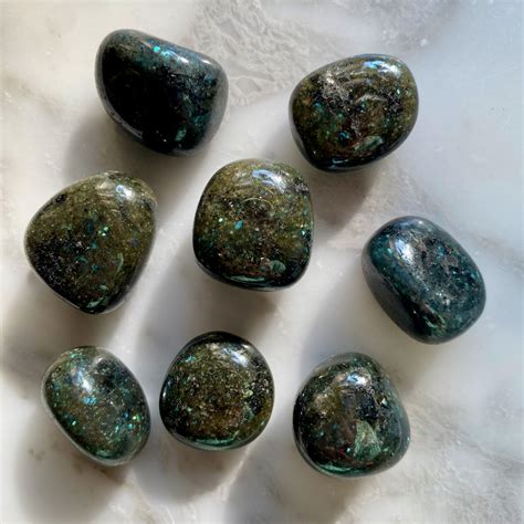 Galaxite Tumbled Pocket Stone - Minera Emporium Crystal & Mineral Shop