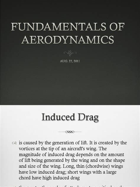 Introduction to Parasite and Induced Drag | Drag (Physics) | Lift (Force)