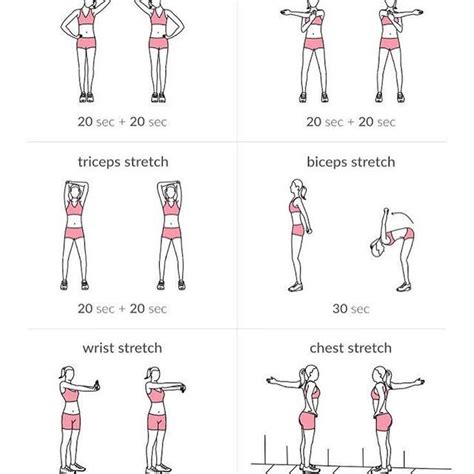 Upper Body Stretching Routine - Here are some shoulder, neck, back, and ...