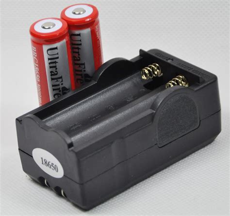 US 18650 3000mAh 3.7V Rechargeable Li-Ion Battery Charger Combo for ...