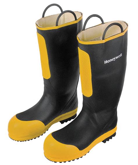 HONEYWELL Men's Insulated Firefighter Boots, Size 12, Footwear Width: W ...