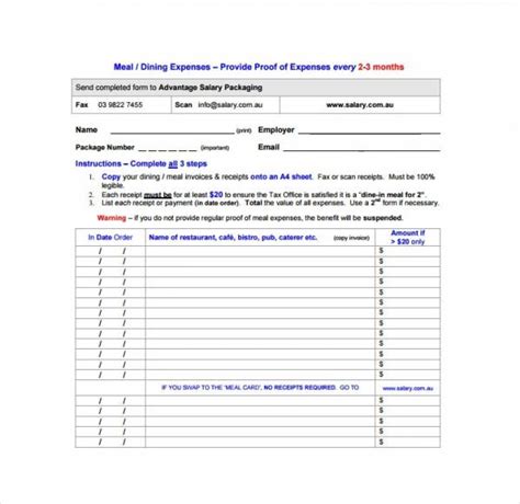 Sample Restaurant Bill Receipt Pdf | Classles Democracy