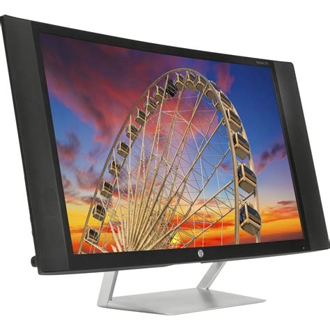 Customer Reviews: HP Pavilion 27" VA Curved HD Monitor Black/Silver 27C ...