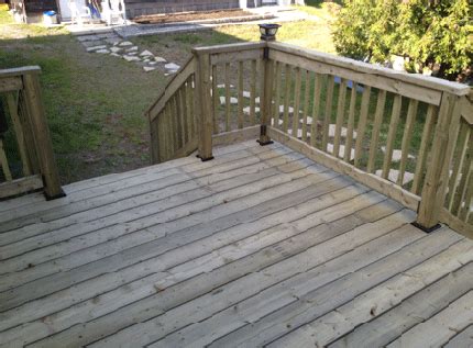 Pressure Treated Decking Choices - Different Treatments