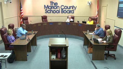 Marion County School Board Meeting, June 30th 2021 - YouTube