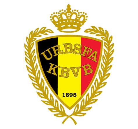 Belgium Primary Logo (2004) - a shield with the Belgian tricolor under ...