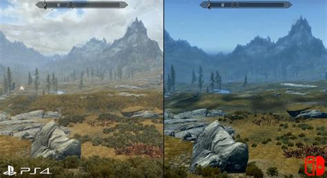 Skyrim Switch Graphics Comparison | vlr.eng.br