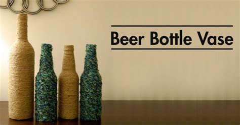 15 Cool Beer Bottle Decoration Ideas | Beer Bottle Crafts