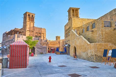 Explore Dubai Heritage Village, UAE Stock Photo | Adobe Stock