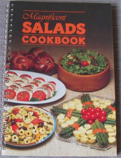 That Lefty Food Blog: The Magnificent Salads Cookbook 1988 with Bean Salad & Layered Taco Salad!