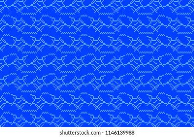 Water Backgroundpixel Art Vector Illustration Isolated: vector de stock ...