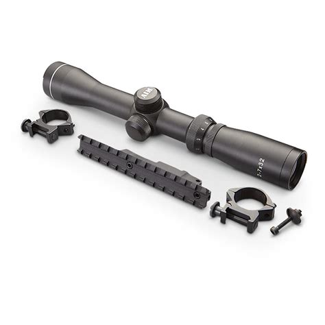 AIM Sports K98 Mauser 2-7x32mm Scope Kit, Matte Black - 217816, Rifle Scopes and Accessories at ...