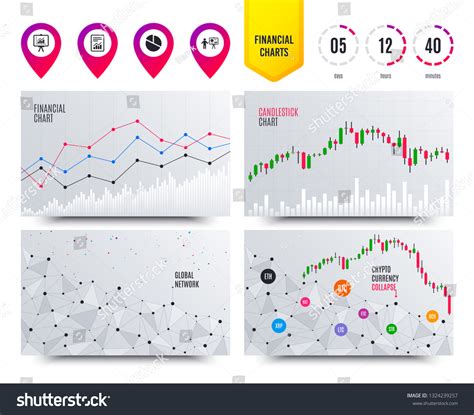 Financial Planning Charts File Document Diagram Stock Vector (Royalty ...