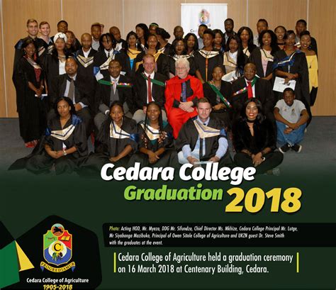 KZN Agriculture & Rural Development - Cedara College Graduation 2018