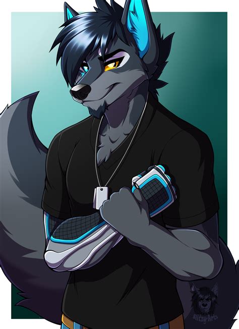 Anime Anthro Wolf Guy