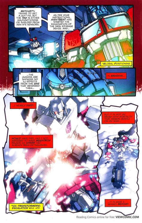 Transformers – Spotlight – Optimus Prime (2007) | Read All Comics ...