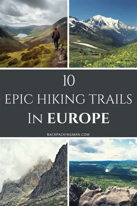 10 of The Best Hiking Trails In Europe - Backpackingman