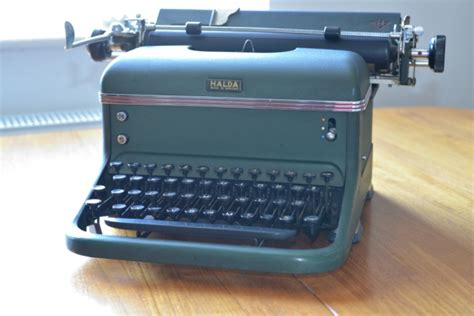 1952 Halda 6 on the Typewriter Database