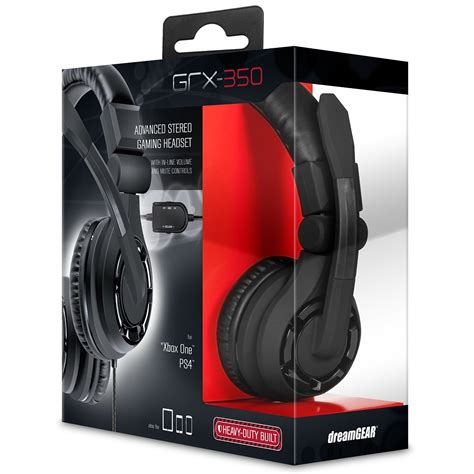 DreamGear GRX-350 Advanced Wired Stereo PS4 and Xbox One Gaming Headset detailed - Game Idealist