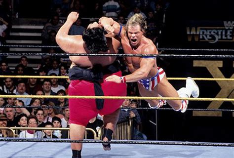 Lex Luger vs. Yokozuna at WrestleMania 10