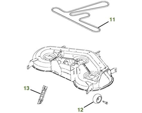 John Deere 54C Mower Deck Parts Diagram - Marifer899