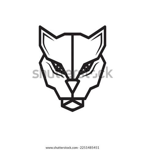 Panther Head Logo Icon Vector Design Stock Vector (Royalty Free ...