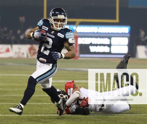 Nov. 26, 2012 - Toronto, Ontario, Canada - - Toronto, Ontario - Toronto Argonauts Chad Owens scores