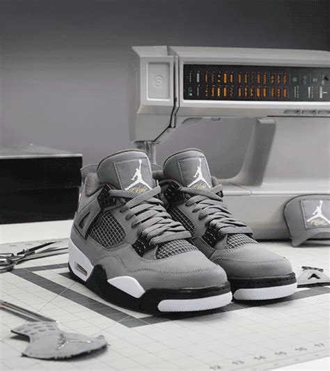 Take a look behind the design of the Air Jordan IV 'Cool Grey'. Stay a step ahead of the latest ...