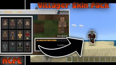 Villager Skin Pack For Minecraft PE - YouTube