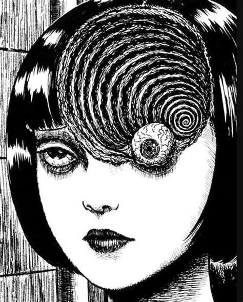 Obíhat řasa Monarcha junji ito art style Parazit zmrzlina Peddling