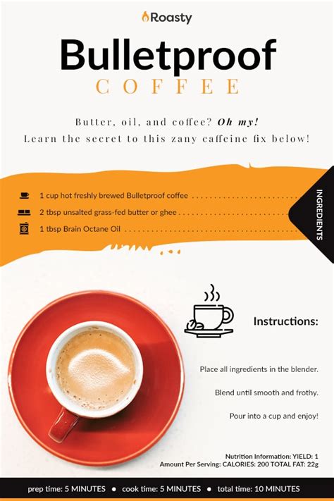 Bulletproof Coffee Recipe Recipe: Coffee, Butter, and Oil, Oh My!